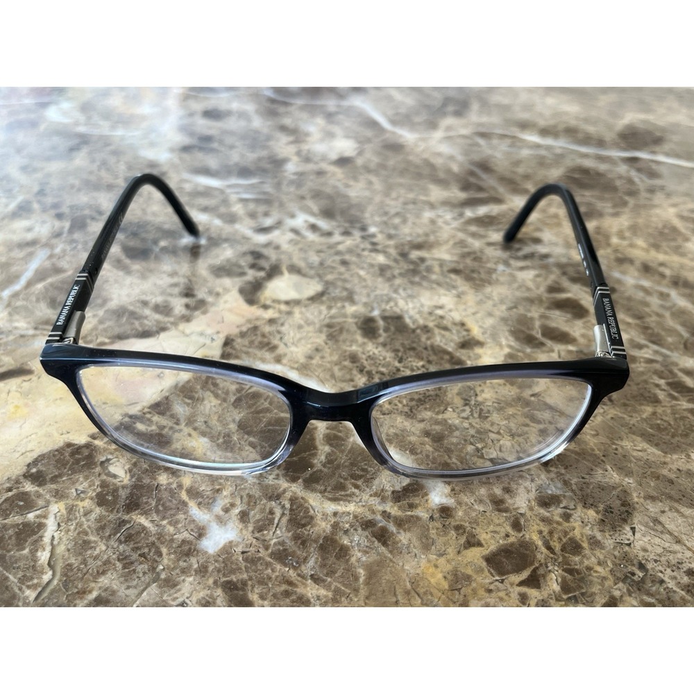 Banana Republic Women's Eyeglasses Kayden U76 53-18 145 Black Gradient FRAMES